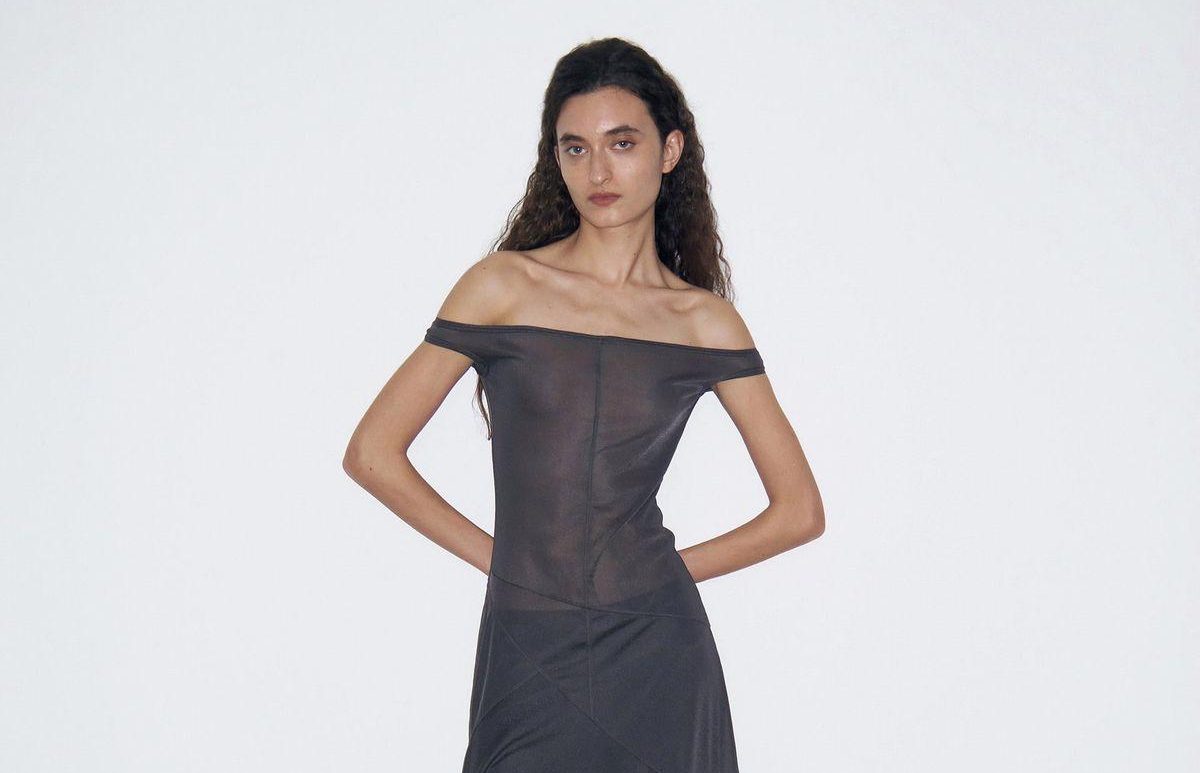 club narcisse transparent dress